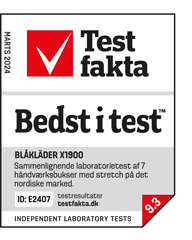 Bedst i test i sammenlignende laboratorietest af 7 håndværksbukser med stretch på det nordiske marked.
