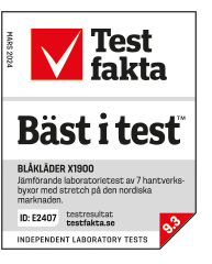 Bäst i test i jämförande laboratorietest av 7 hantverksbyxor med stretch på den nordiska marknaden.