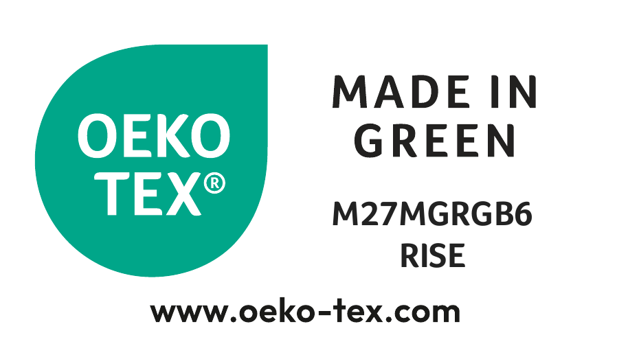 Certifierad enligt OEKO-TEX® MADE IN GREEN.