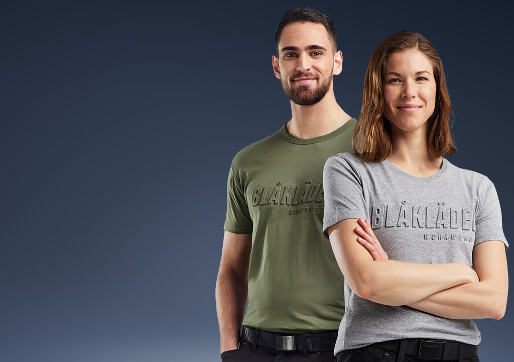 7330509273906 - Blakläder Longsleeve Langarm T Shirt Shirt 3339, Farbe:Grau;Größ